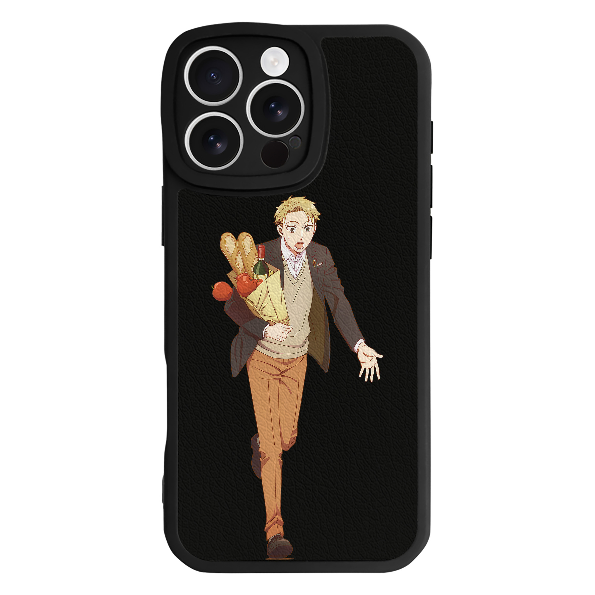 （画像用） SPY×FAMILY间谍家家酒 【iPhone 16シリーズ対応】シリコンスマホケース（レザー調） 材質：シリコン